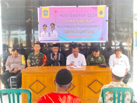 Musydes RKPDes Tahun Anggaran 2024